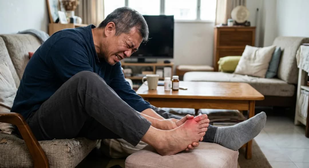痛風發作痛到入心？一文睇清成因、症狀同預防方法
